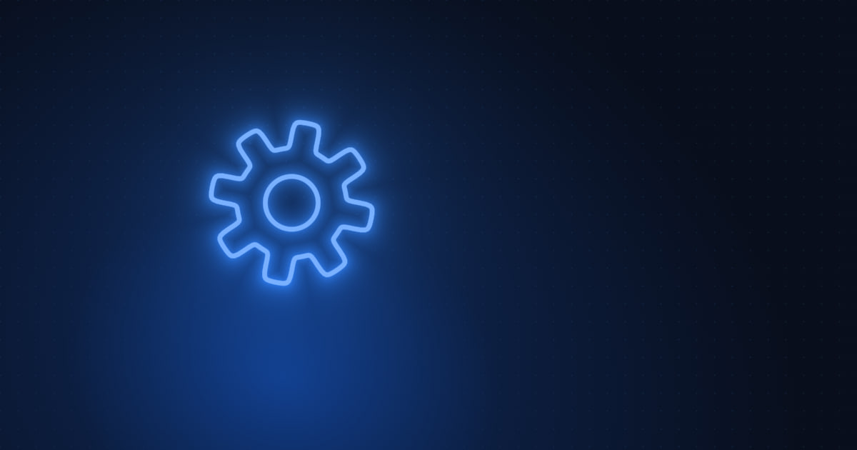 IT Management category cover — a gear icon on a dark navy background